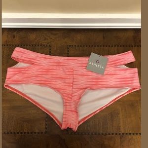 Athleta Ariel Cut Out Bikini Bottoms
